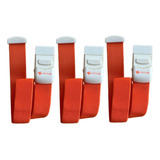Torniquete Garrote Enfermagem Com Trava Pct  3 Unid 