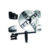 Torno Placa 100mm 4 Castanhas Universal Goldy