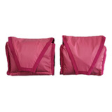 Tornozeleira 3kg Rosa Profissional Em Par P Musculção