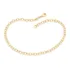 Tornozeleira Elo Cadeado Oval 28 Cm - Rommanel 552019