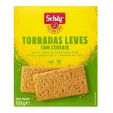Torrada Com Cereais Sem Glúten Schär Caixa 125g