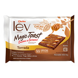 Torrada Lev Magic Toast Cacau cereais Marilan 110g Kit C 6
