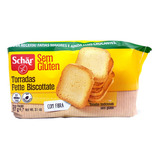 Torrada Tradicional Fette Biscottate Sem Glúten 87g Schar
