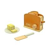Torradeira De Brinquedo Com Torrada E Manteiga