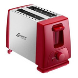 Torradeira De Pães Elétrica Lenoxx Inox Red 6t Ptr 203 220v