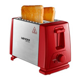 Torradeira Eletrica Inox Red Lenoxx 2 Fatias Automática