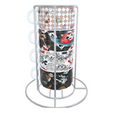 Torre 4 Xícaras Porcelana 150ml Alice No País Das Maravilhas