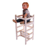 Torre Aprendizagem Montessori 4x1 Mesinha Cadeirão Promoção 