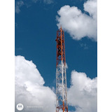 Torre Autoportante 15 Metros Internet Rádio Pintura Epoxi Pu