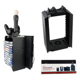 Torre Base Suporte Vertical Carregador Cooler Para Ps4 Playstation 4 Fat Slim Pro