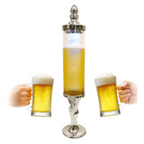 Torre Chopp Cerveja Gelada Resfriador Iluminado Led