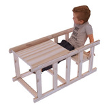 Torre De Aprendizagem Montessori 4x1 Cadeirão Mesinha Multi