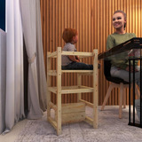Torre De Aprendizagem Montessoriana Regulagem De Altura 4x1