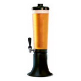 Torre De Chopp Doutor Beer 3 5l Preta 2 Refil Gelantes Cada