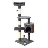 Torre De Gatos Arranhador Árvore Brinquedo Cama Toca Grande