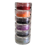 Torre De Glitter Em Pó 5 Cores Festas Halloween Carnaval