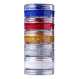 Torre Glitter Cremosa Colormake C 5 Cores Glitter Cremoso