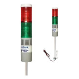 Torre Luminosa Led Pisca vermelho verde 24v