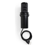 Torre Multiplug 2 Tomadas 20a 2usb a c Indução Preto