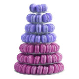 Torre Para Macarons 7 Pisos Eventos Festas Doces Finos Luxo