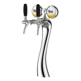 Torre Talos Elegance 2 Torneiras Chopeira Kegerator Freezer