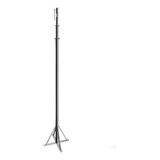 Torre Telescópica Com Base E Estrelinhas Para Antenas 4mts 