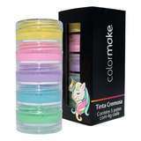 Torre Tinta Facial Cremosa 5 Cores Unicórnio Colormake