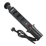 Torre Tomada De Embutir Retrátil 20A 3 Tomadas Torre Tomada De Embutir Retrátil 20A Com USB E Tipo C Segurança E Praticidade