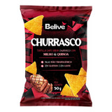 Tortilla Chips Churrasco 50g Snack Crocante Sem Glúten