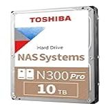 Toshiba Disco Rígido Interno N300 Pro 10tb Nas 3,5
