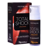 Total Shock Vibrador Líquido Em Gel Chocolate Feitiços 15g