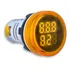 Totalizador De Horas Horímetro Digital Ad101-22hrs Amarelo