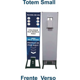 Totem Em Alcool Gel Duravel Display Em Ferro