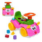 Totokinha Bolinha Carrinho Rosa Andador Menina Cardoso