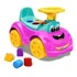 Totokinha Sport Cor Roxo Com Lilas Da Ariel E Homem Aranha Vermelho Triciclo Andador Menina E Menino Educativo Carrinho Brinquedo Formas Geométricas Passeio Cardoso Toys