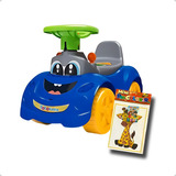 Totokinha Velotrol Triciclo Motoca Andador Infantil Azul 