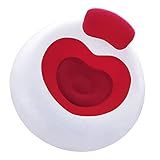 Totority 2 Peças Sofá Inflável Dobrável Sofá De Ar De Praia Colchão Dobrável Cadeira De Praia Espreguiçadeira Escabelo Colchão Inflável Assento Inflável Casual Maca Cama De Praia PVC