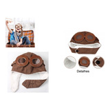Touca Aviador Piloto Gorro Bebe Frio Qualidade 100 Inverno