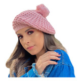 Touca Boina Com Pompom Caidinha Beanie Toca Gorro Frio De Lã