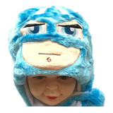 Touca Capitao America Gorro De Pelucia Infantil Inverno Fofo