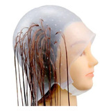 Touca Com Velcro Para Reflexos  Luzes E Mechas Transparente