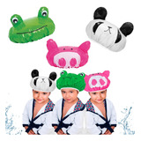 Touca De Banho 3d Kids Bichinhos Divertido Infantil Ricca