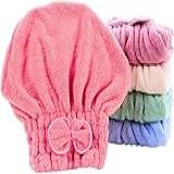 Touca De Banho Mágica De Microfibra Secagem Rápida Tipo Touca Turbante