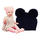 Touca De Frio Bebê Recém Nascido Infantil Menina Gorro