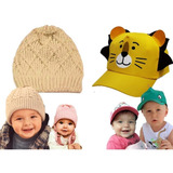 Touca De Frio Boina Gorro Bebê Menino Menina Infantil Boné