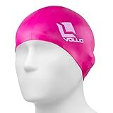 Touca De Natação 100  Silicone VN301 4 Rosa Vollo Sports