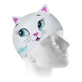 Touca De Natação Gato Da Neve Speedo Cat Cap Cor Branco