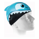 Touca De Natação Shark Cap Infantil Tubarão Cor Azul  Speedo