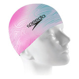 Touca De Natação Speerit Cap Em Silicione Pink Love Tamanho Único Speedo