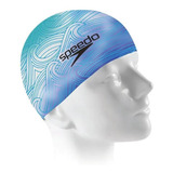 Touca De Natação Speerit Cap Em Silicone Blue Beach Tamanho Único Speedo